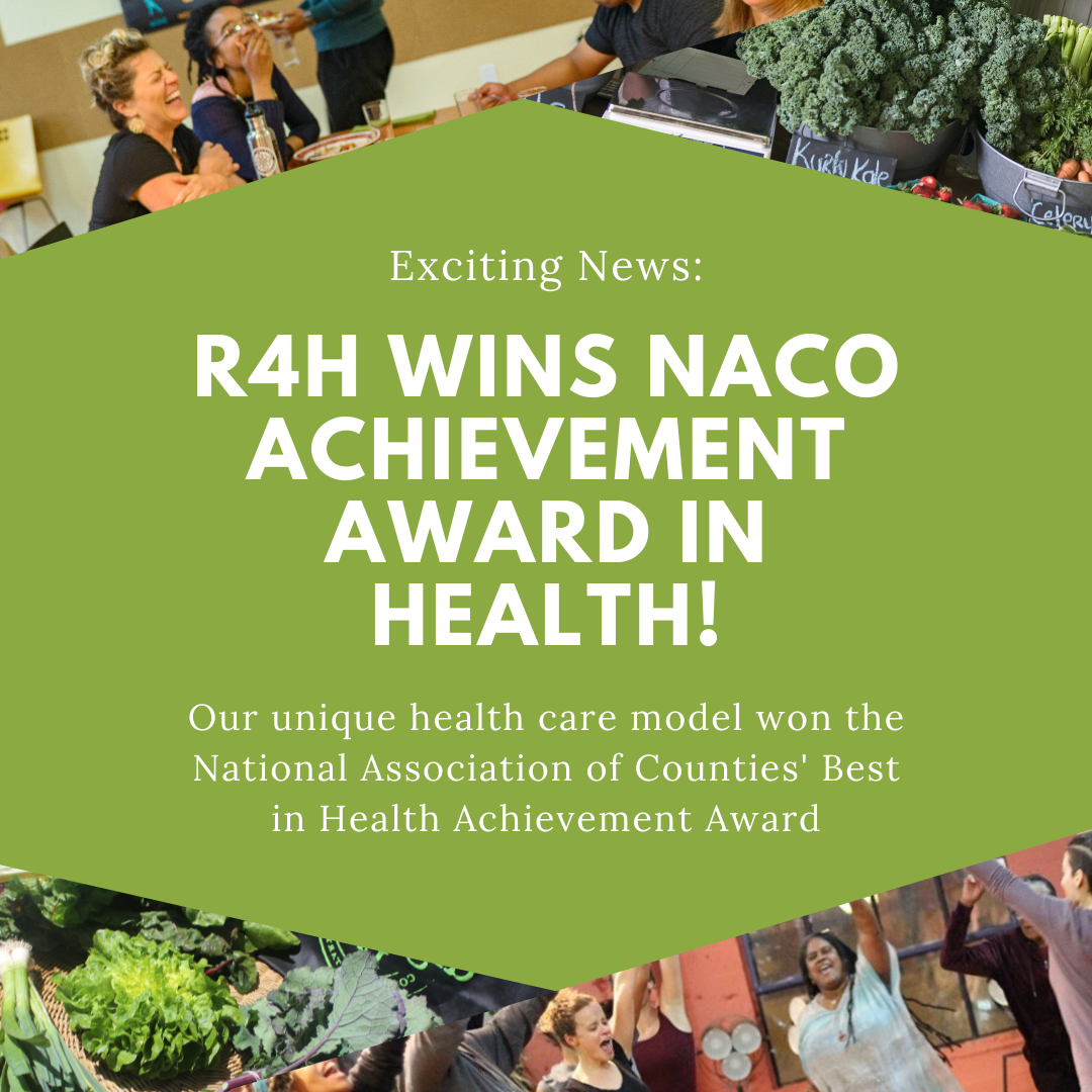 R4H Wins NACO ACHIEVEMENT AWARD IN hEALTH (1)